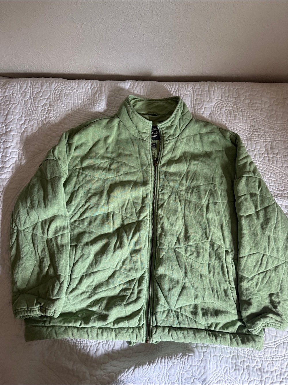 Toad&Co Green Quilted Puffer Jacket